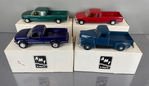 Group of AMT Ertl Promo Trucks