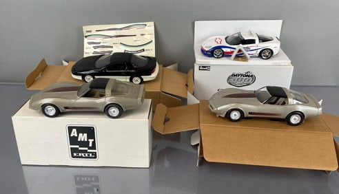 Group of AMT Ertl Promo Cars and More