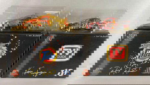 Group of 2 Racing Champions Authentics Limited Edition Die-Cast Model Stock Cars