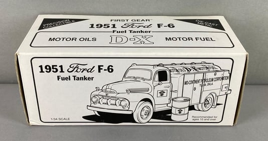 First Gear Inc. 1951 Ford F-6 Fuel Tanker Die-Cast Truck