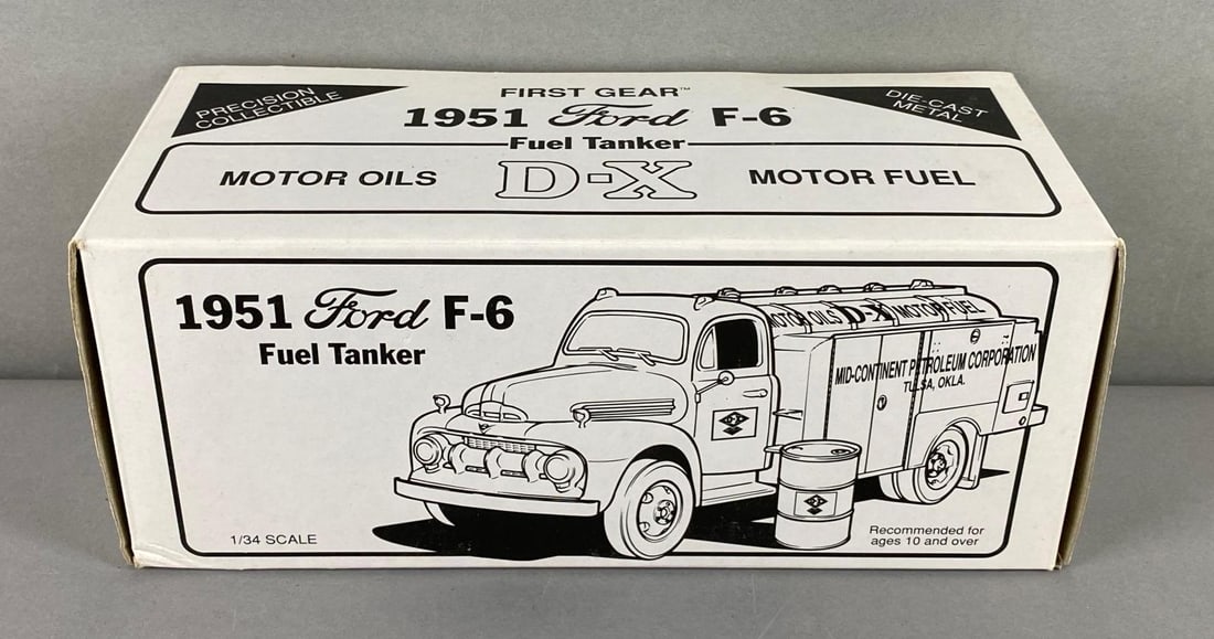 First Gear Inc. 1951 Ford F-6 Fuel Tanker Die-Cast Truck (1 of 3)