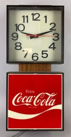 Coca-Cola Hanging Advertising Wall Clock