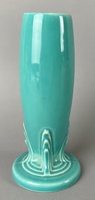 Vintage Homer Laughlin Turquoise Fiesta Bud Vase