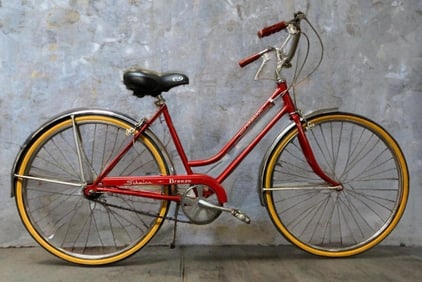 Vintage Red Schwinn Breeze Bike