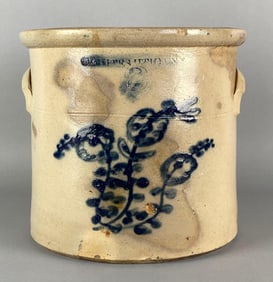 Antique Whites Utica New York 2 Gallon Stoneware Crock