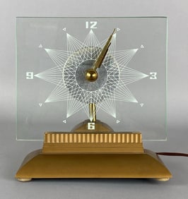 Mastercrafters Starlight Art Deco Light Up Clock
