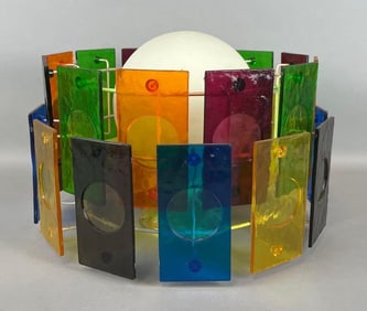 Mobilite MCM Multi-Color Swag Light Fixture