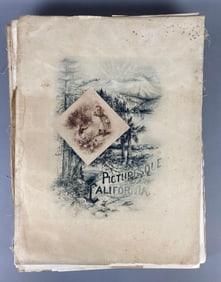 ''Picturesque California'' Edited by John Muir Oversized Art Book