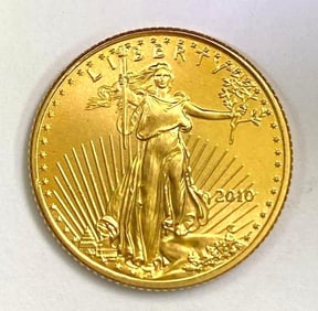 2010 US Mint $5 1/10 oz American Gold Eagle