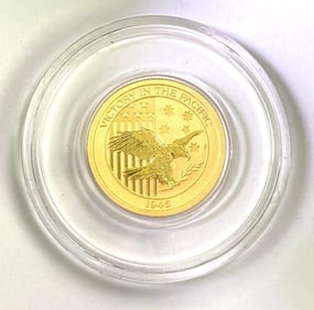 2016 Australia Victory in the Pacific $15 1/10 oz .9999 Fine Gold Coin