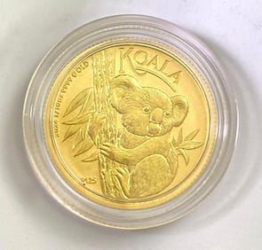 2024 Australia Koala $15 1/10 oz .9999 Fine Gold Coin