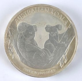 2011 Australia $30 Australian Koala 1 Kilo .999 Silver