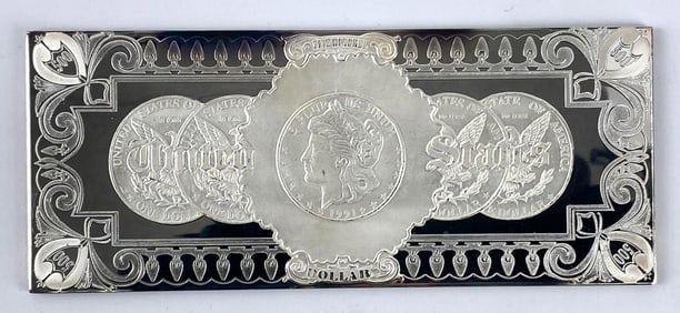 1991 USA $500 8 Troy Oz  .999 Fine Silver Certificate