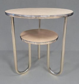 Vintage Royalchrome 2 Tier Side Table