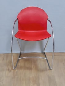 1990s Steelcase Tom Grasman Sleigh Guest Chair