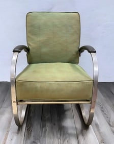 1930s Howell Metal Outdoor Bouncer Chair