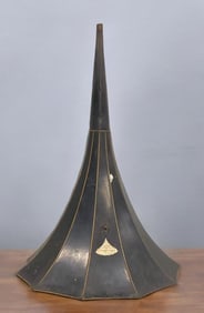 Antique Thomas Edison Home 11 Pedal Phonograph Horn