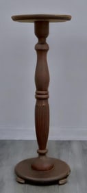 Art and Crafts Style Wood Pedestal