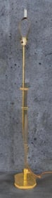 MCM Hollywood Regency Style Brass Adjustable Floor Lamp