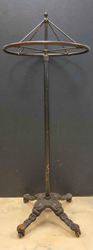 Antique Curtis Ledger Japanned Copper In Store Clothing Rack (1 of 4)