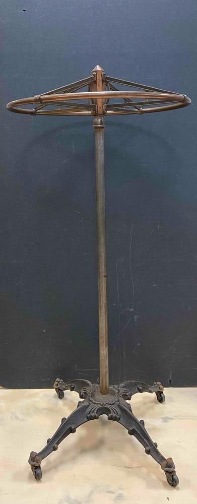 Antique Cast Iron In Store Swivel Clothing Rack (1 of 3)