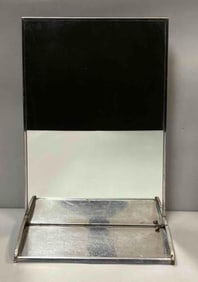 Vintage Bathroom Vanity Mirror with Shelf