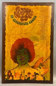 1969 Newport At Devonshire Downs Poster Mounted to Wood Board