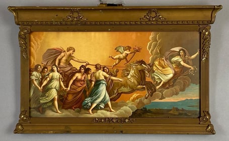 Guido Reno Auroras Chariot Lithograph on Paper