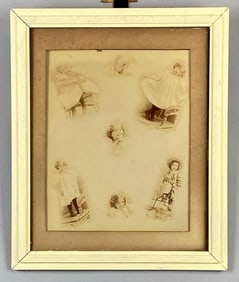 Vintage Childs Portrait Photograph Print