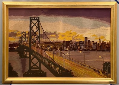 San Francisco Golden Gate Bridge Woven Tapestry