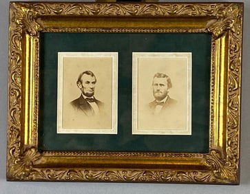 Group of Civil War Union Leader CDVs