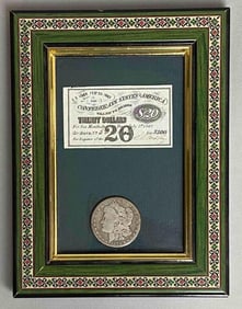 Civil War Confederate and Union Currency