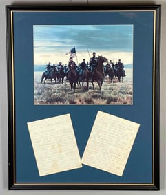 1860s US Calvary correspondence Letters