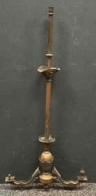 Antique Brass and Copper 2 Arm Gas Light Fixture