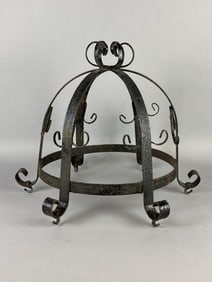 Antique Wrought Iron Hanging Fixture