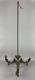 Antique Gas 3 Arm Light Fixture