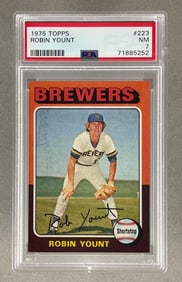 1975 Topps Robin Yount #223 PSA 7