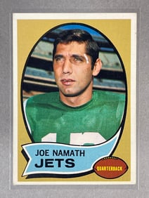 1970 Topps Joe Namath #150