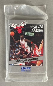 1990 Star Equal Chicago Bulls Factory Sealed Set with Michael Jordan