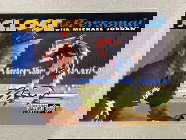 Rare 1994 Collectors Choice Gold Signature Michael Jordan #635