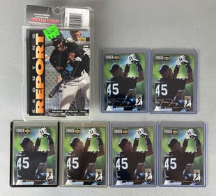 Group of 7 - 1994 Collectors Choice and Upper Deck Michael Jordan Cards