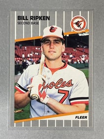 1989 Fleer Bill Ripken #616 F-Face