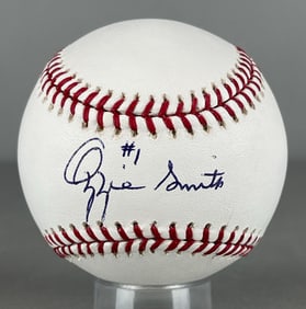 Ozzie Smith Signed Official MLB Rawlings Baseball, with JSA COA