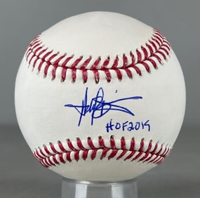 Harold Baines Signed Official MLB Rawlings Baseball with Inscription