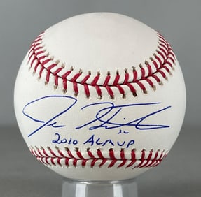 Josh Hamilton Signed Official MLB Rawlings Baseball with Inscription