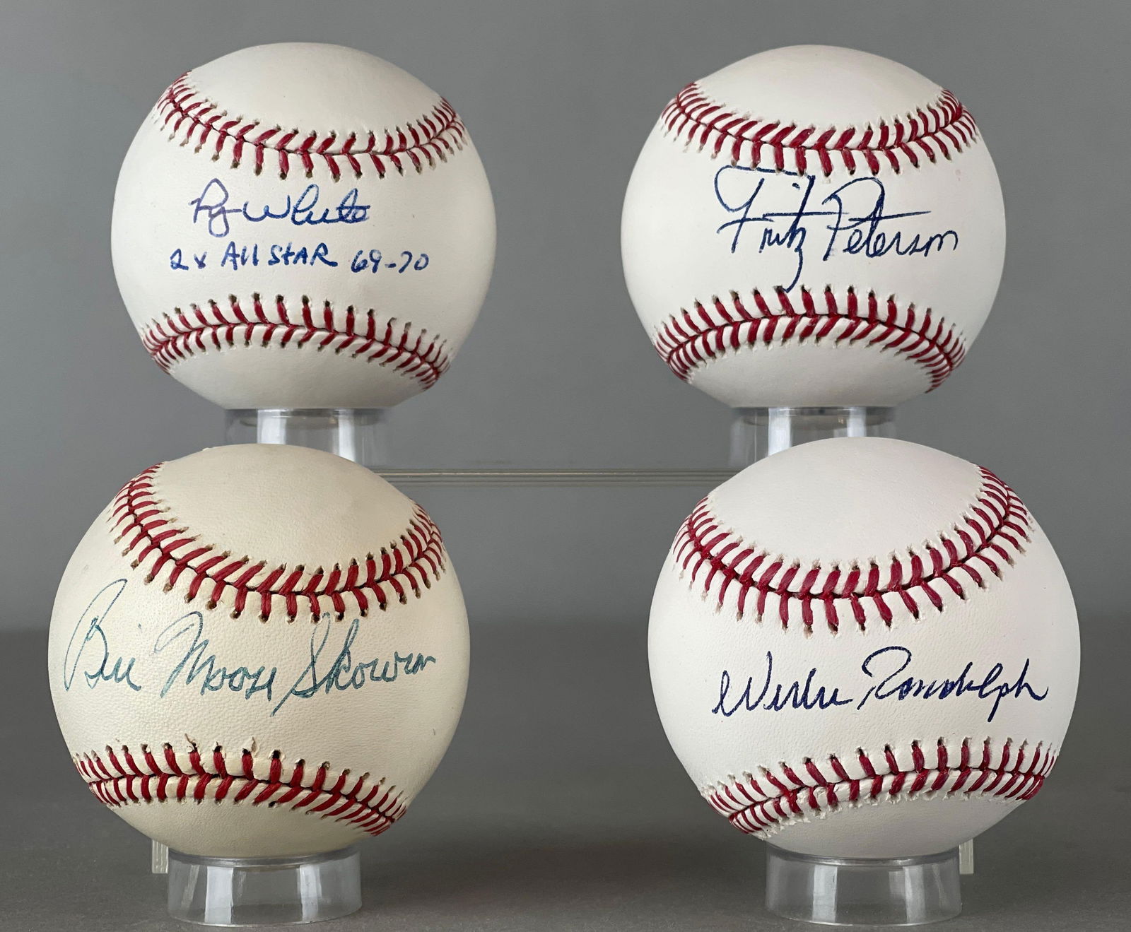 4 - 1960s - 70s New York Yankees Stars Signed MLB Baseballs (1 of 2)