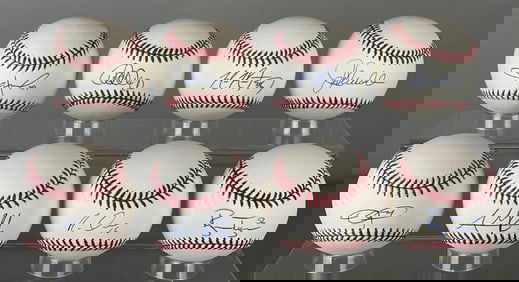 8 - 2000s Chicago Cubs Players Signed Baseballs