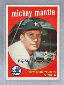 1959 Topps Mickey Mantle #10
