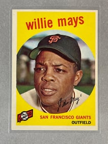 1959 Topps Willie Mays #50