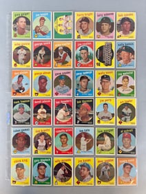 28 - 1959 Topps baseball High Number Cards
